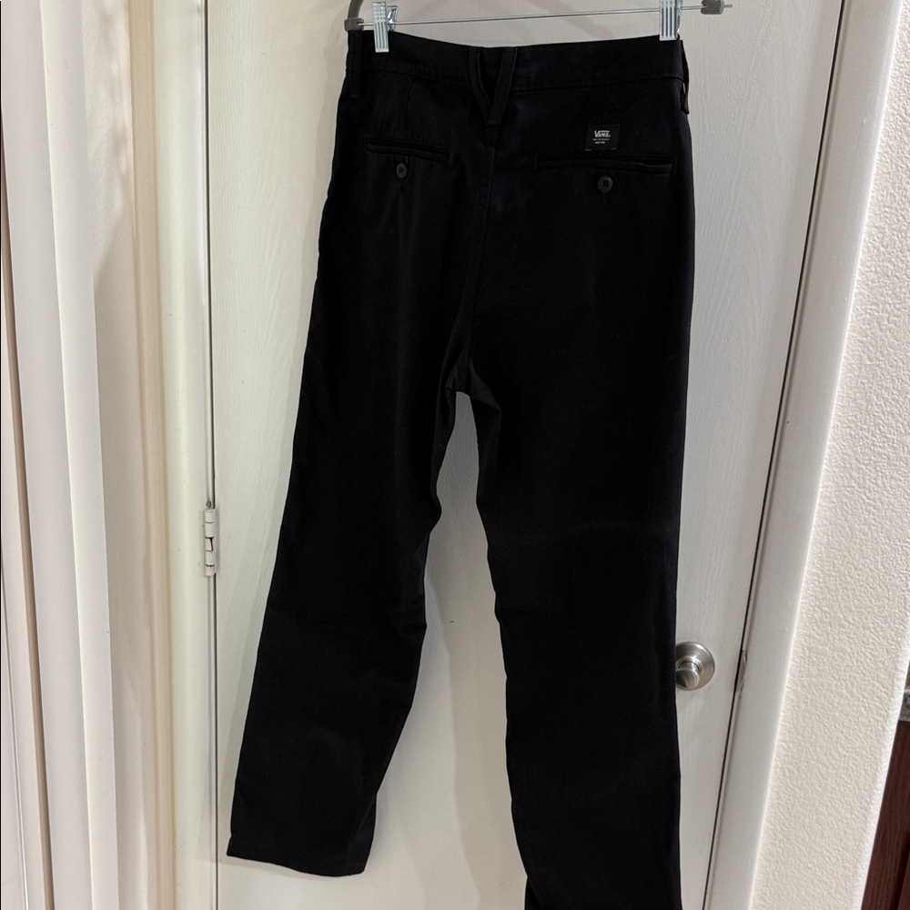 Vans Men’s Black Straight-Leg Trousers Size 31 EUC